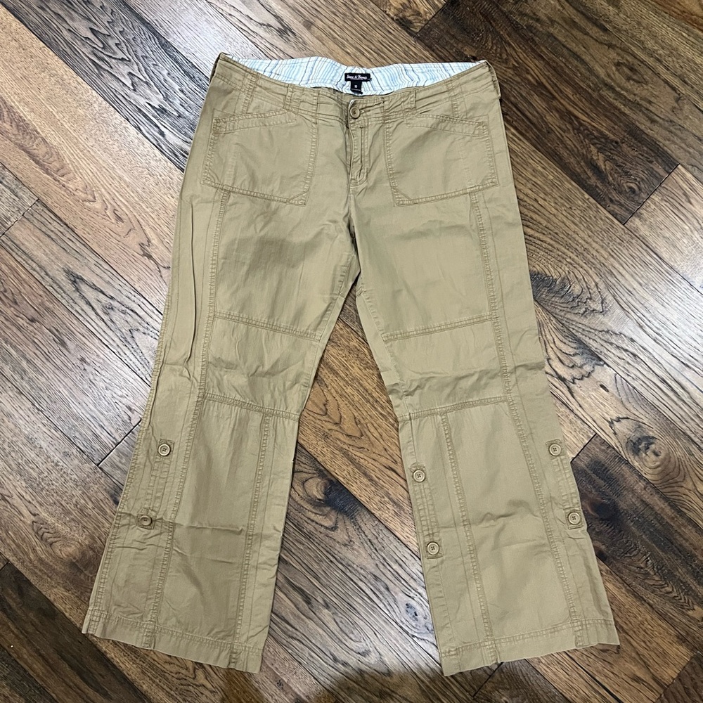Steve & Barry's Striped Lined Cargo Pants